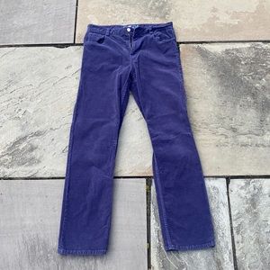 VINEYARD VINES Size 16 Navy Corduroy Pants